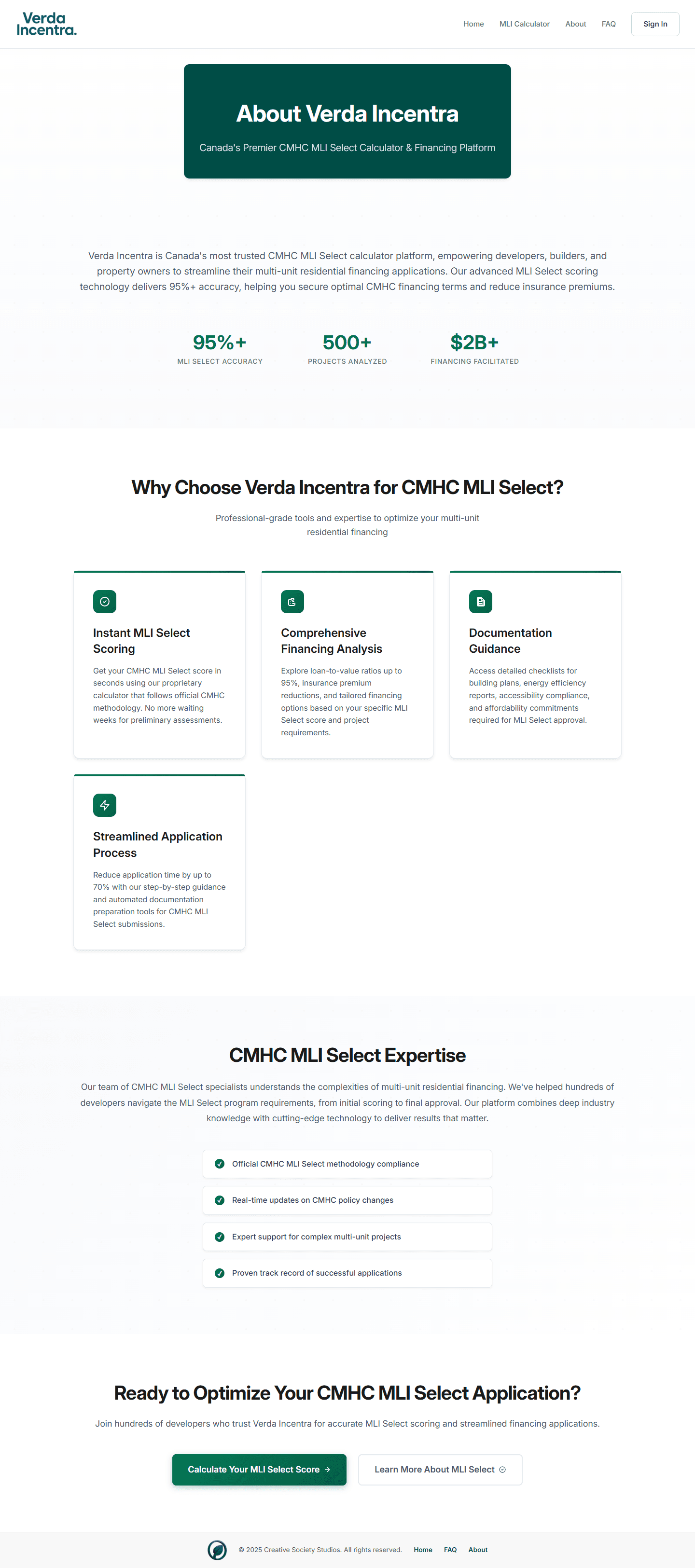 Verda Incentra About